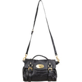 Mulberry Soft Buffalo Leather Alexa Satchel Crossbody Handbag