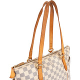 [🔄️B06 / F55] Louis Vuitton Monogram Damier Azur Canvas Totally PM Shoulder Bag - vintageandkickz
