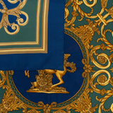 Hermès Les Tuileries Silk Carre 90 Scarf Tuch
