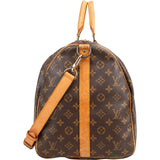 Louis Vuitton Monogram Canvas Keepall 55 Bandoulière Travel Bag