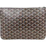 Goyard Goyardine Monogram Sénat MM Clutch