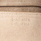 Céline Beige Grained Leather Belt Handbag
