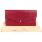 Louis Vuitton Fuchsia Epi Leather Sarah Wallet