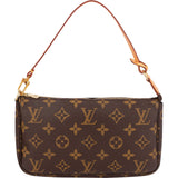 Louis Vuitton Monogram Canvas Pochette Accessoires Handbag