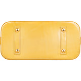 Louis Vuitton Yellow Monogram Vernis Alma PM Handbag