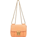 Chloé Grained Leather Elsie Turnlock Crossbody Bag