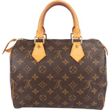 Louis Vuitton Monogram Canvas Speedy 25 Handbag