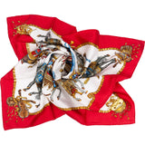Hermès Les Fêtes du Roi Soleil Silk Carre 90 Scarf Tuch