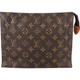Louis Vuitton Monogram Canvas Poche Toilette 26 Clutch