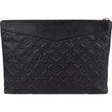 Louis Vuitton Leather Monogram Empreinte Pochette Daily Clutch