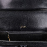 Céline Box Calfskin Leather Triomphe Shoulder Bag
