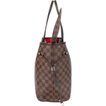 [🔄️B08 / F36] Louis Vuitton Monogram Damier Ebene Canvas Neverfull MM Shoulder Bag - vintageandkickz