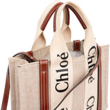 Chloé Canvas Small Woody Tote Handbag