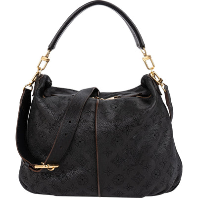 Louis Vuitton Monogram Mahina Leather Selene MM Shoulder Bag