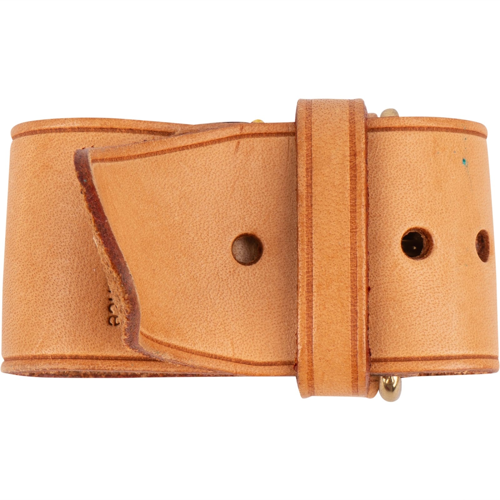 Louis Vuitton Vachetta Leather Grip Griffklammer - vintageandkickz