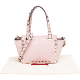 Valentino Garavani Leather Mini Rockstud Crossbody Handbag