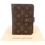 Louis Vuitton Canvas Monogram Porto Papier Zip Wallet