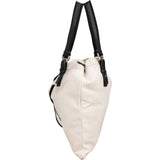 Yves Saint Laurent Canvas Kahala Drawstring Tote Shoulder Bag