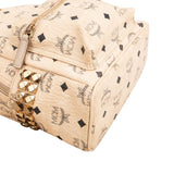 MCM Monogram Visetos Stark Studded Mini Backpack