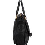 Chloé Grained Calfskin Marcie Medium Satchel Handbag