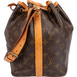 Louis Vuitton Monogram Canvas Sac Noé Petit Shoulder Bag
