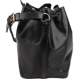 Louis Vuitton Noir Epi Leather Sac Noé Petit Shoulder Bag