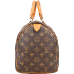 Louis Vuitton Monogram Canvas Speedy 30 Handbag - vintageandkickz