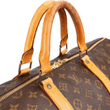 Louis Vuitton Monogram Canvas Keepall 55 Travel Bag