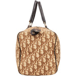 [🔄️B09 / F22] Christian Dior Monogram Trotter Canvas Boston Bag Handbag - vintageandkickz
