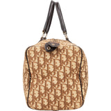 [🔄️B09 / F22] Christian Dior Monogram Trotter Canvas Boston Bag Handbag - vintageandkickz