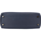 Hermès Blue Nuit Togo Leather Gold Kelly 32 Sellier Handbag