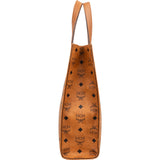 MCM Monogram Visetos Aren Paperbag Tote Handbag