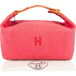 [🔄️B18 / F81] Hermès Canvas Bride-a-Brac Case Handbag - vintageandkickz