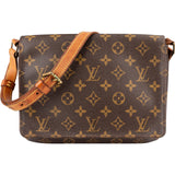 Louis Vuitton Monogram Canvas Musette Tango Shoulder Bag