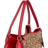 Coach Monogram Signature Edie Hobo Handbag