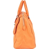 Mulberry Del Rey Orange Ostrich Leather Bayswater Handbag