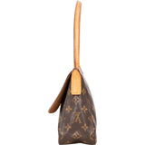 Louis Vuitton Canvas Monogram PM Looping Shoulder Bag