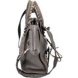 Balenciaga Classic Grey Leather City Handbag