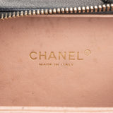 Chanel Caviar Leather Filigree Vanity Case Crossbody Bag