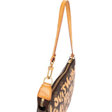 Louis Vuitton Limited Monogram Graffiti Pochette Accessoires Handbag