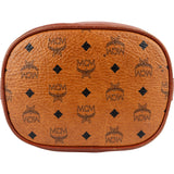 MCM Monogram Visetos Drawstring Bucket Crossbody Bag