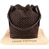 Louis Vuitton Monogram Mini Lin Sac Noé Grande Shoulder Bag