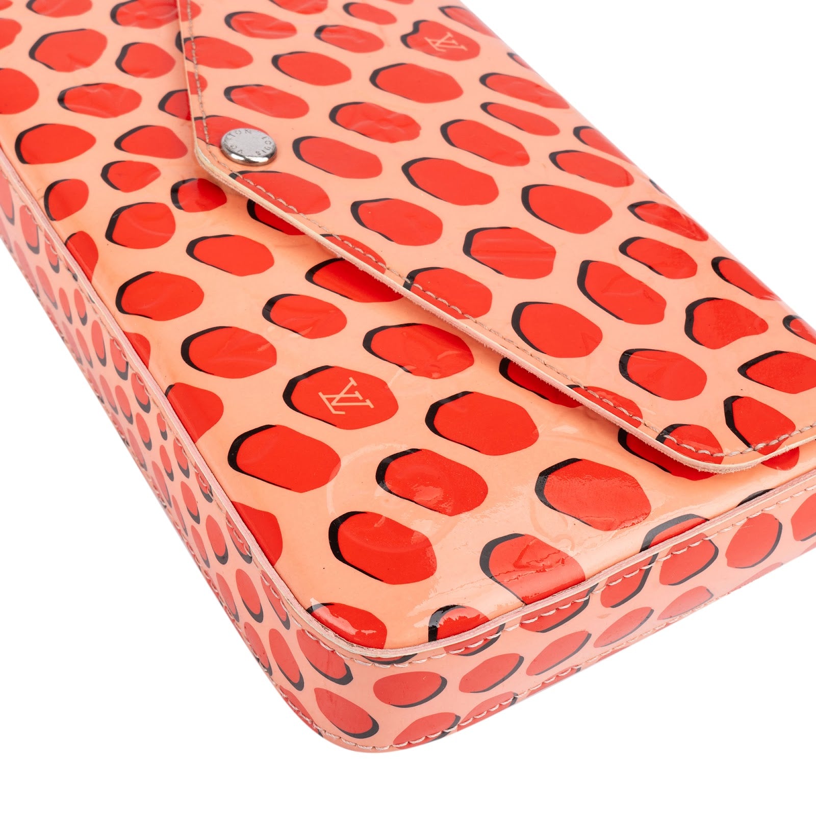 Louis Vuitton Limited Monogram Vernis Jungle Dots Felicie Crossbody Bag - vintageandkickz
