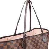 Louis Vuitton Monogram Damier Ebene Canvas Neverfull MM Shoulder Bag
