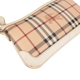 Burberry Haymarket Check Canvas Pochette Accessoires Crossbody Bag