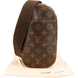 Louis Vuitton Monogram Canvas Pochette Gange Crossbody Belt Bag