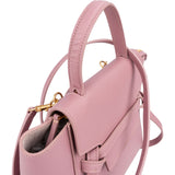 Celine Pink Grained Calfskin Nano Belt Handbag
