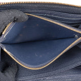 Louis Vuitton Leather Monogram Empreinte Zippy Wallet