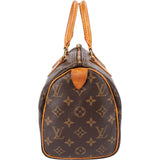 Louis Vuitton Monogram Canvas Speedy 25 Handbag