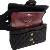 Chanel Quilted Lambskin Small Double Flap Shoulder Bag